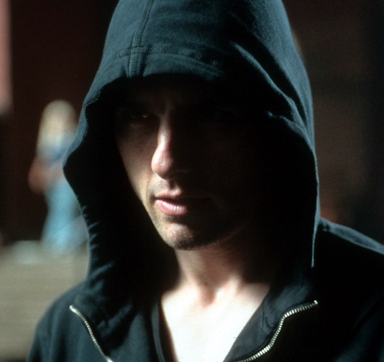 Tom Cruise in a scene from the film 'Minority Report', 2002. (Photo by 20th Century-Fox/Getty Images...