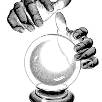 Hands Over Crystal Ball