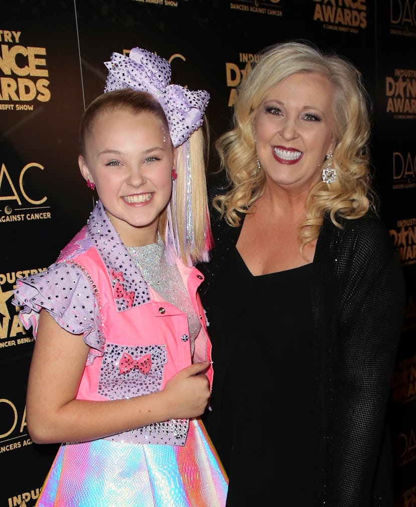 JoJo Siwa and Jessalynn Siwa attend the 2018 Industry Dance Awards at Avalon Hollywood on August 15,...