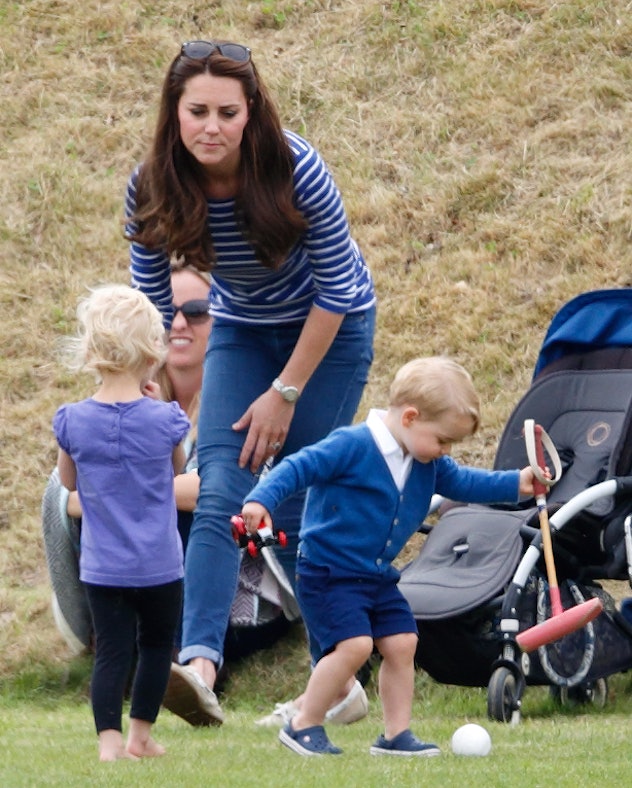 Prince George gave his mom a run for her money.