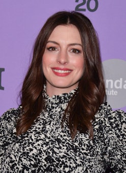 PARK CITY, UTAH - JANUARY 27:  Anne Hathaway attends "The Last Thing He Wanted" premiere at Eccles C...