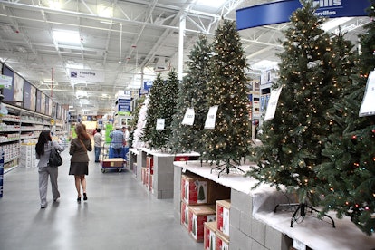 Lowe's holiday trees may be affected by the supply chain.