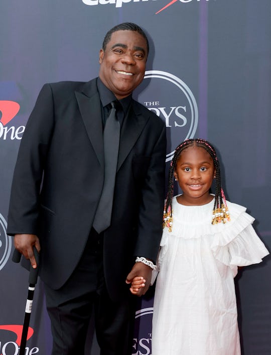 NEW YORK, NEW YORK - JULY 10: (L-R) Tracy Morgan and Maven Sonae Morgan attend the 2021 ESPY Awards ...