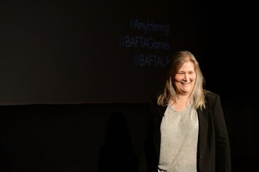 HOLLYWOOD, CA - JUNE 12:  Writer/video game director Amy Hennig attends the BAFTA LA celebrates Amy ...