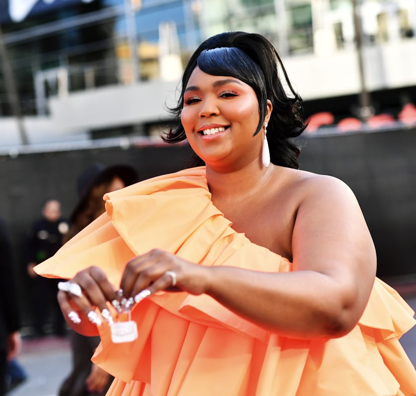 Lizzo, who met BTS at a Harry Styles concert in November 2021.