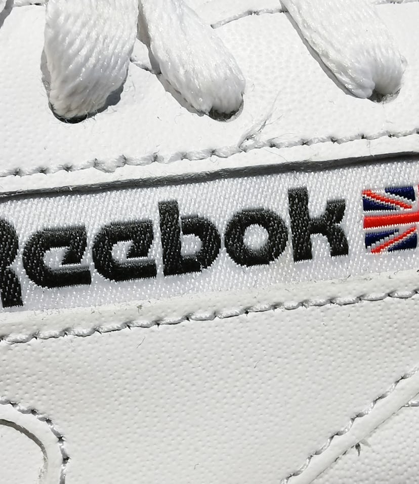 Reebok shoe is seen in a store in krakow, Poland on August 26, 2021. (Photo by Beata Zawrzel/NurPhot...