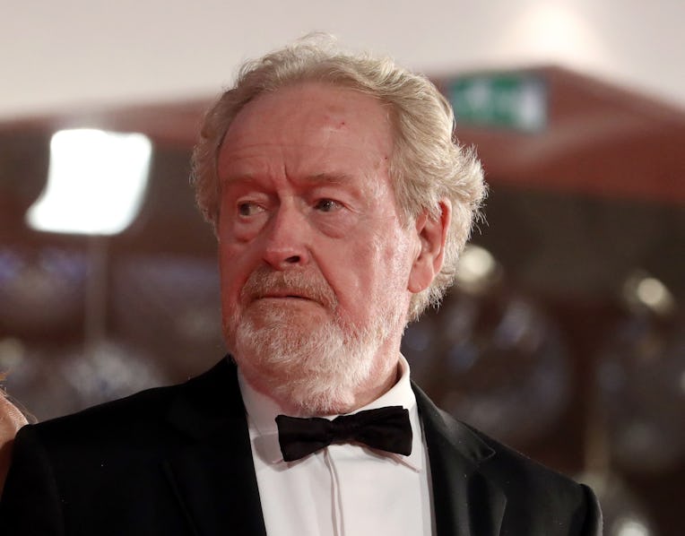 VENICE, ITALY - SEPTEMBER 10:  Director Ridley Scott attends the red carpet of the movie "The Last D...