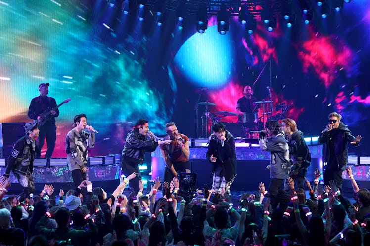 BTS performed at the 2021 AMAs.