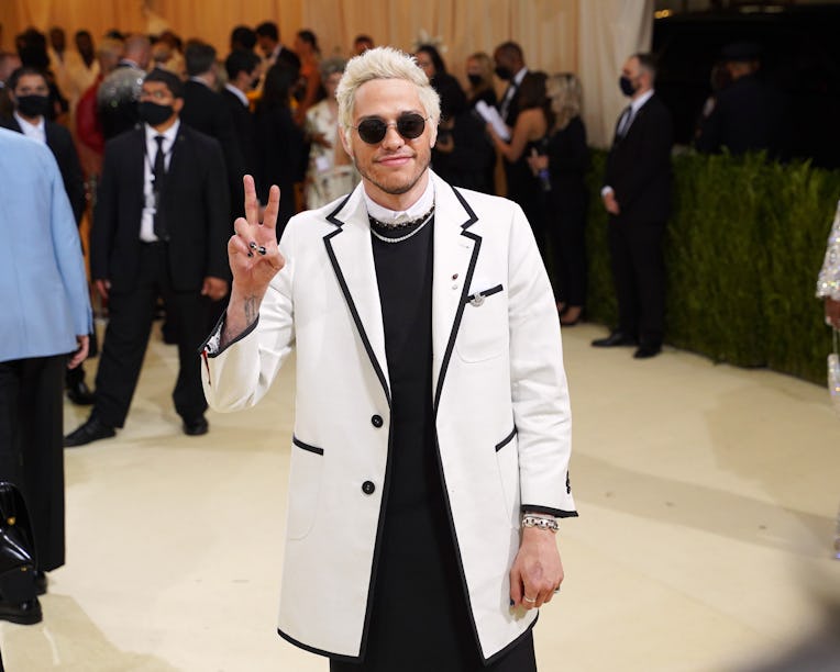 NEW YORK, NEW YORK - SEPTEMBER 13: Pete Davidson attends 2021 Costume Institute Benefit - In America...