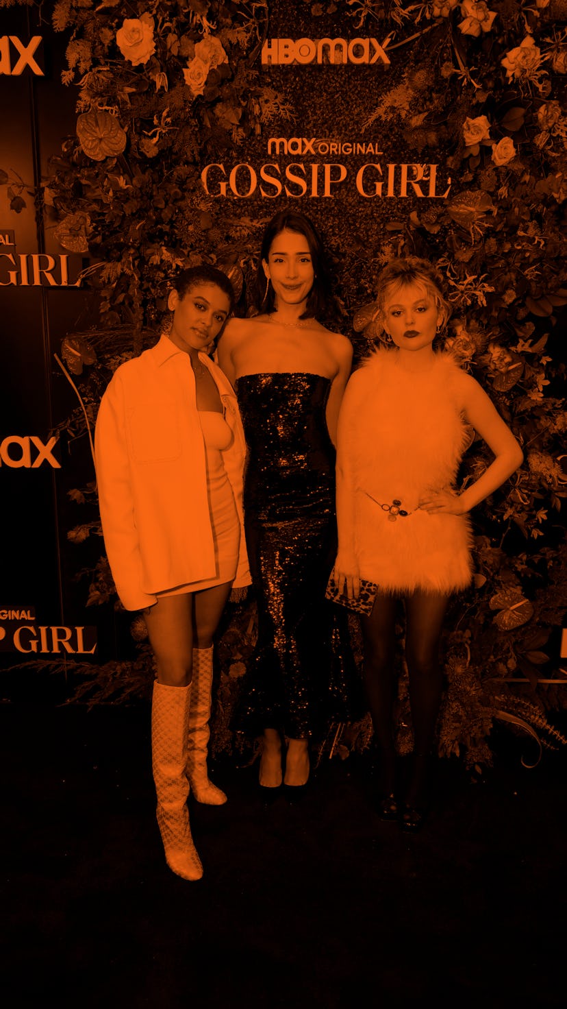 NEW YORK, NEW YORK - NOVEMBER 18: (L-R) Jordan Alexander, Zion Moreno, and Emily Alyn Lind attend Go...