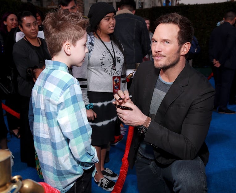 HOLLYWOOD, CALIFORNIA - FEBRUARY 18: Chris Pratt attends the Premiere of Disney and Pixar's "Onward"...