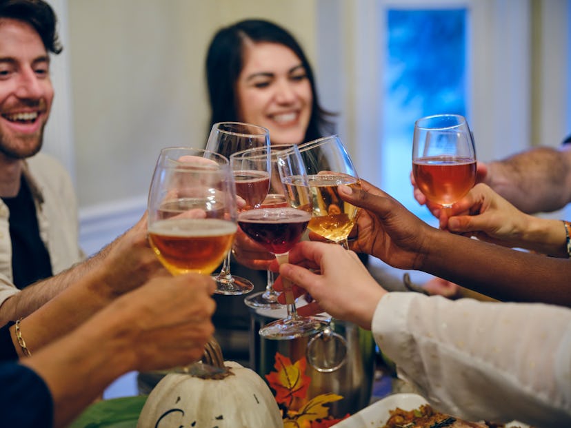 Focus on gratitude during your Thanksgiving toast.