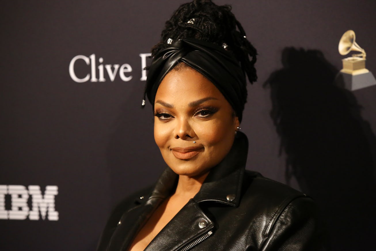 BEVERLY HILLS, CALIFORNIA - JANUARY 25:  Janet Jackson attends the Pre-GRAMMY Gala and GRAMMY Salute...