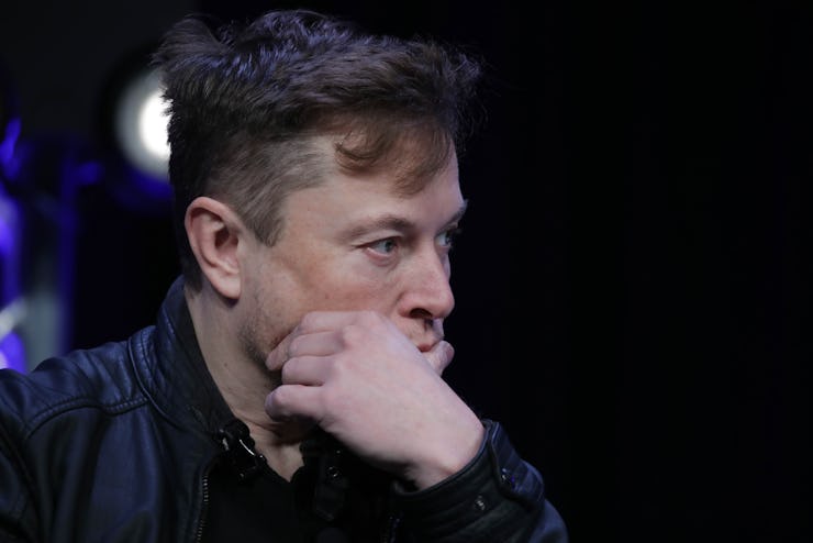 WASHINGTON DC, USA - MARCH 9: Elon Musk, Founder and Chief Engineer of SpaceX, speaks during the Sat...
