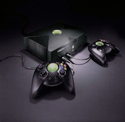 385461 01: Microsoft's new Xbox video game February 12, 2001 in New York. The game will be available...