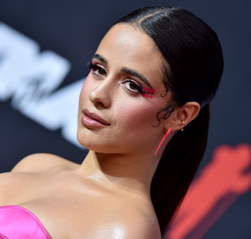 Camila Cabello took to Instagram to debut a new mint green hairstyle.