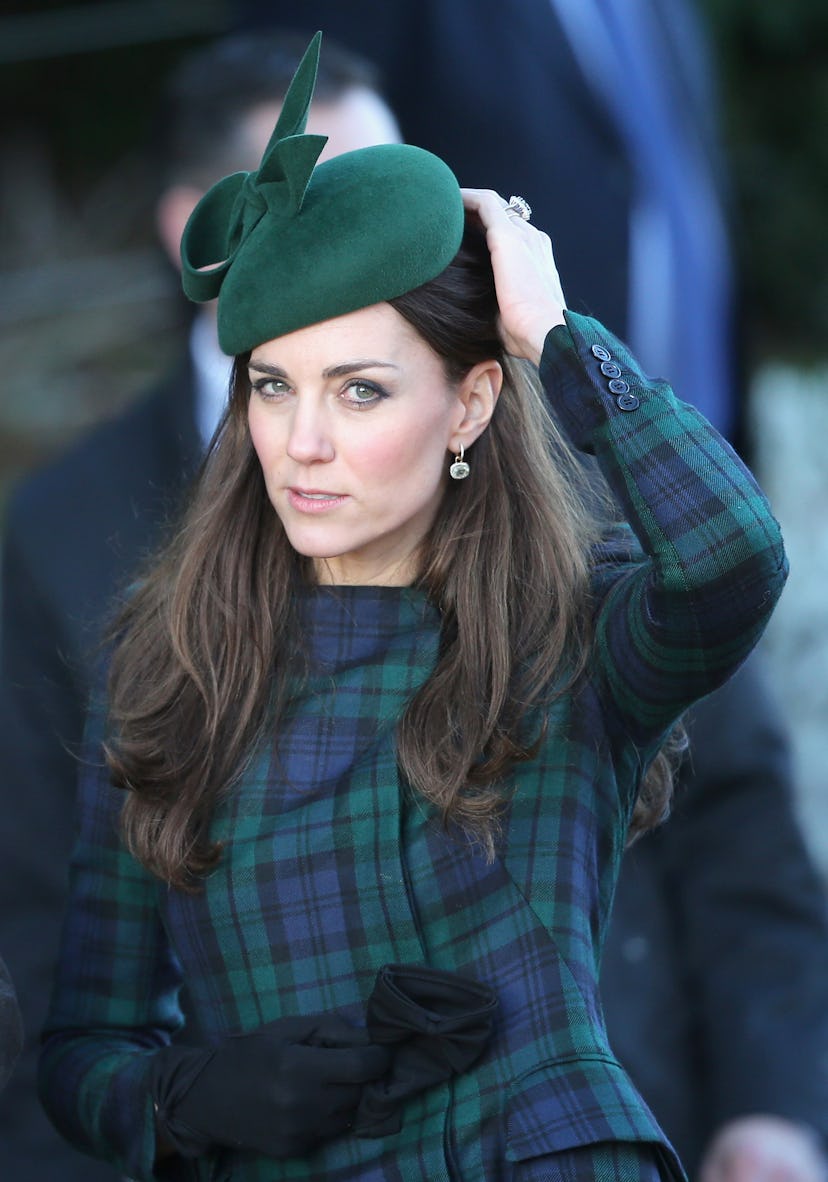 Kate Middleton loves plaid.