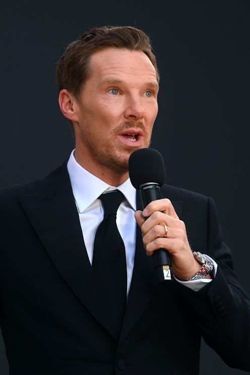 LONDON, ENGLAND - OCTOBER 11: Benedict Cumberbach attends "The Power Of The Dog" UK Premiere during ...