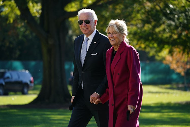 US President Joe Biden and First Lady Jill Biden shared a video message for Thanksgiving 2021.