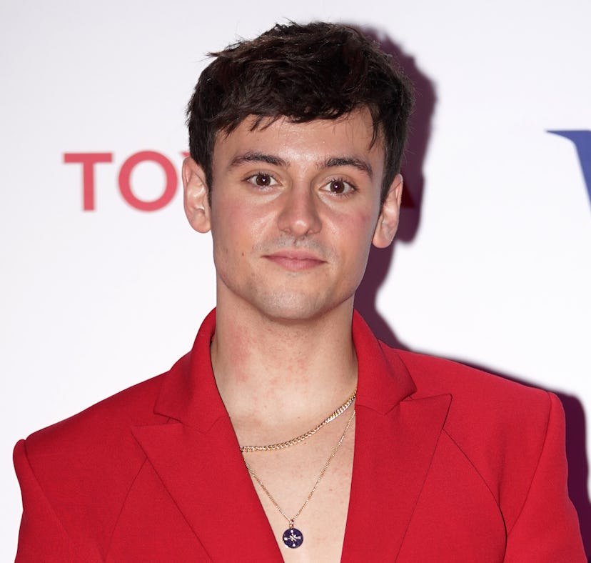 Tom Daley debuted a new line of knit kits.