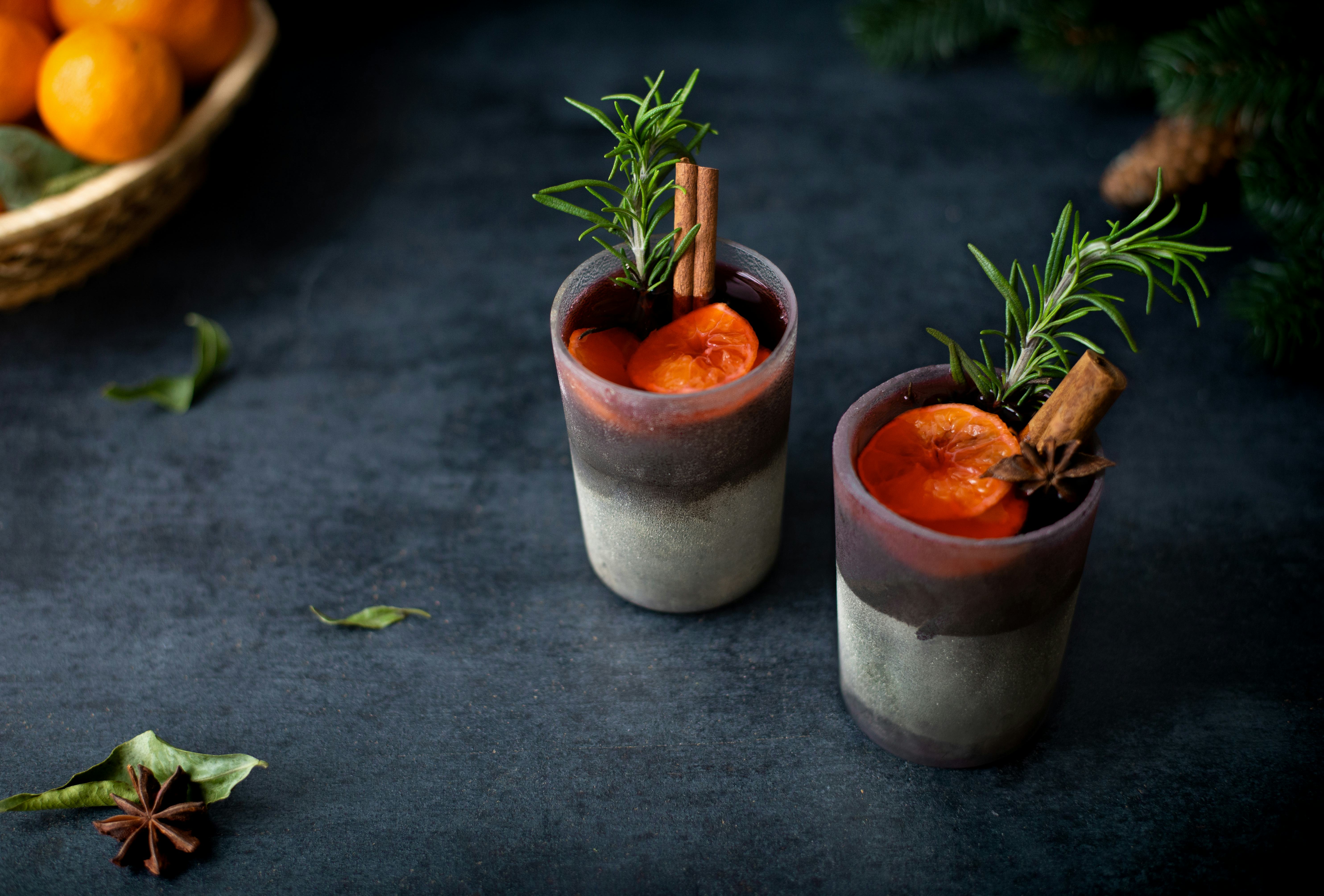 A warming (and delicious) cocktail in a glass