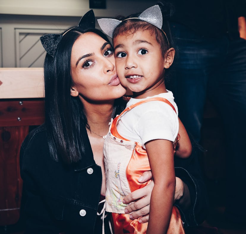 Kim Kardashian and North West created a joint TikTok account.