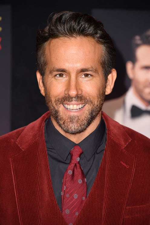LOS ANGELES, CALIFORNIA - NOVEMBER 03: Ryan Reynolds arrives at L.A. LIVE on November 03, 2021 in Lo...