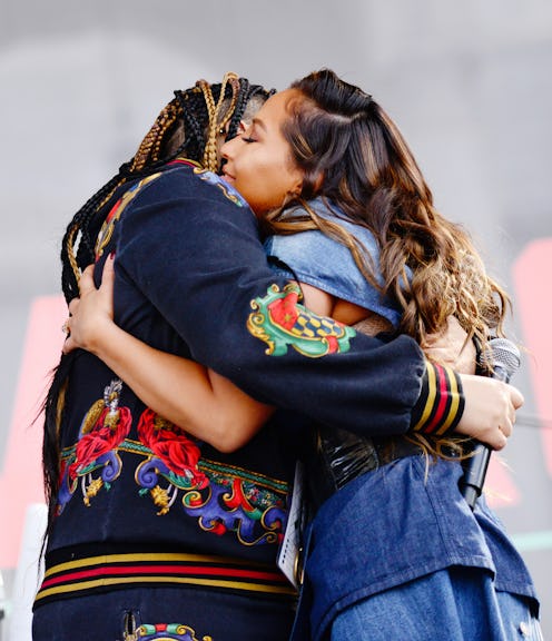 Raven-Symoné and Adrienne Bailon Houghton will reunite on Disney Channel in 2022. Photo via Getty Im...