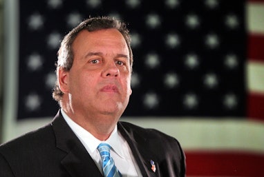 (051815 Hudson, NH) New Jersey Gov. Chris Christie holds a town hall style meeting at the VFW in Hud...