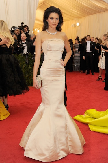 Kendall Jenner attends the "Charles James: Beyond Fashion" Costume Institute Gala
