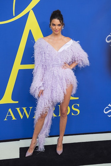 Kendall Jenner attends the 2018 CFDA Fashion Awards 
