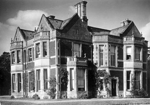 Park House, part of the Queen's Sandringham Estate, near King's Lynn, Norfolk, and the birthplace of...