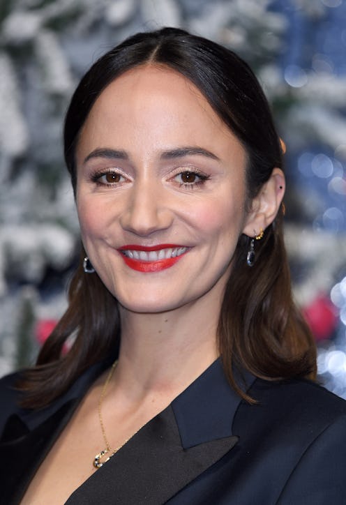 LONDON, ENGLAND - NOVEMBER 11: Lydia Leonard attends the "Last Christmas" UK Premiere at BFI Southba...