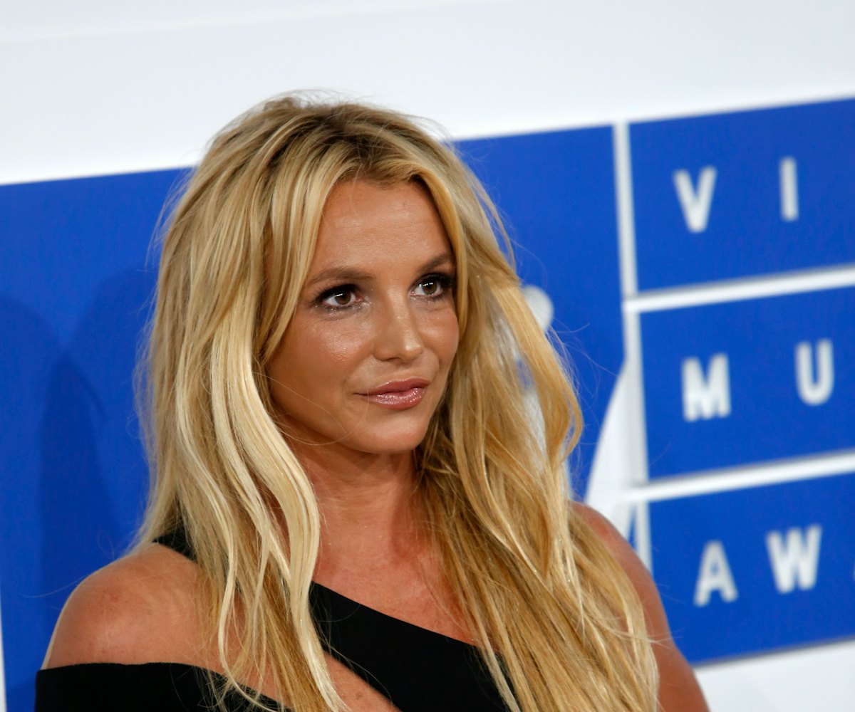 Singer Britney Spears attends the MTV Video Music Awards, VMAs, at Madison Square Garden in New York...