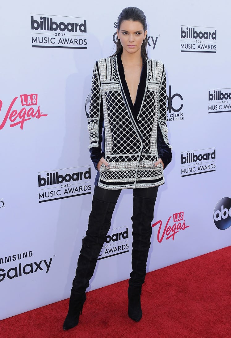 Kendall Jenner arrives at the 2015 Billboard Music Awards 