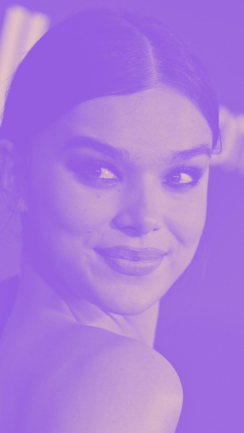 US actress Hailee Steinfeld arrives for the premiere of Marvel Studios' television miniseries "Hawke...