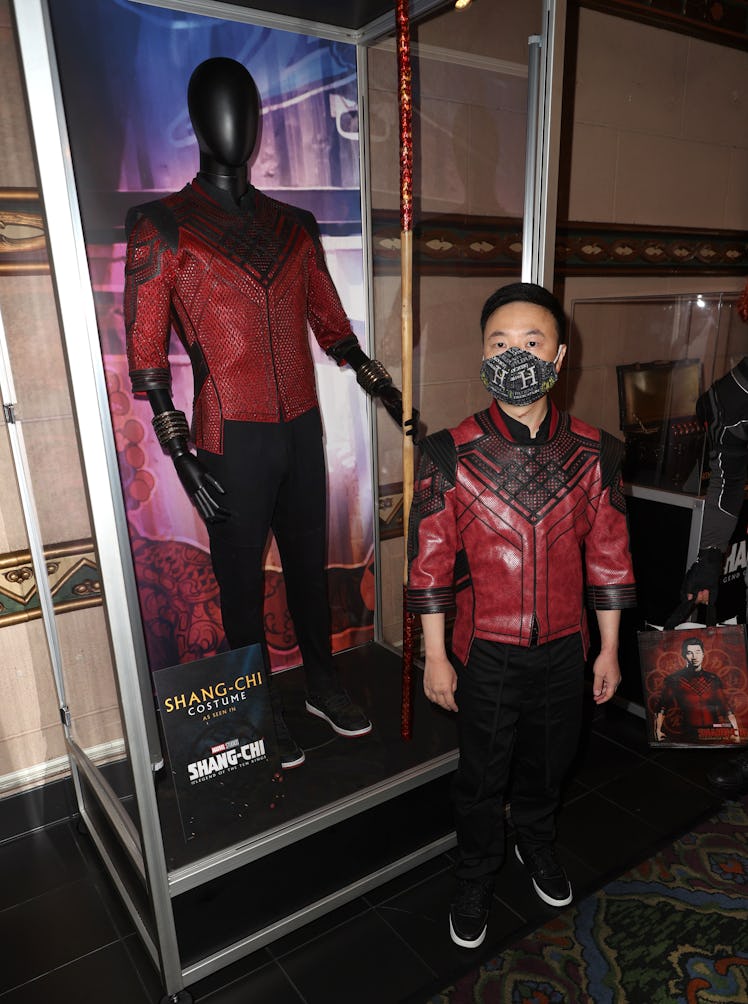 LOS ANGELES, CALIFORNIA - SEPTEMBER 02: Fans are shown at a special screening Marvel Studio's "Shang...