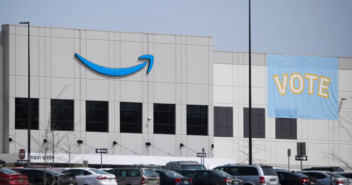 Amazon warehouse workers are getting another chance to vote on unionization