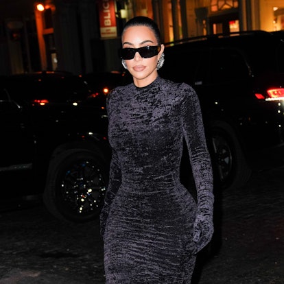 Kim Kardashian returns to her hotel 