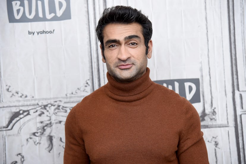 NEW YORK, NEW YORK - FEBRUARY 05: Executive producer/writer Kumail Nanjiani visits the Build Series …