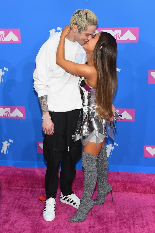 Ariana Grande and Pete Davidson dated in 2018.