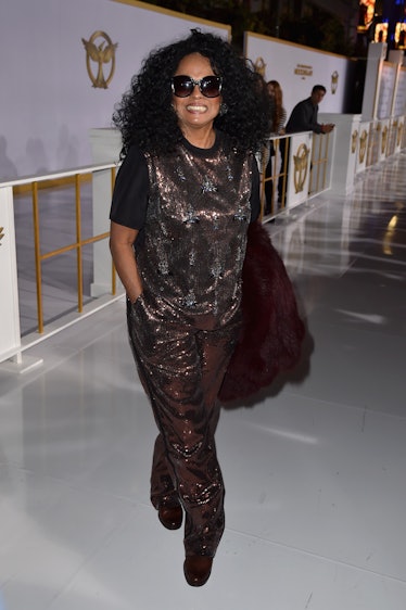 Diana Ross attends the premiere of Lionsgate's "The Hunger Games: Mockingjay - Part 1" 