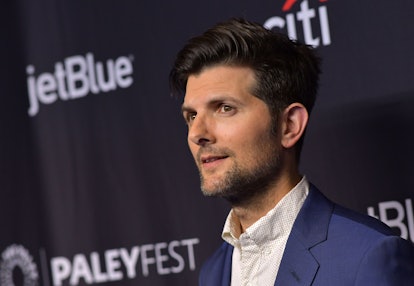 Adam Scott arrives for the PaleyFest presentation of NBC's "Parks and Recreation" 10th Anniversary R...