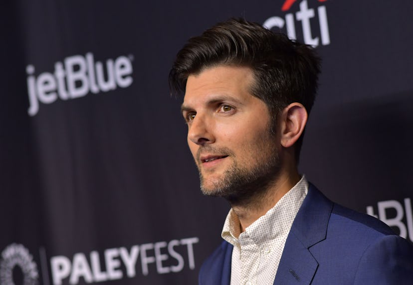 Adam Scott arrives for the PaleyFest presentation of NBC’s “Parks and Recreation” 10th Anniversary R…