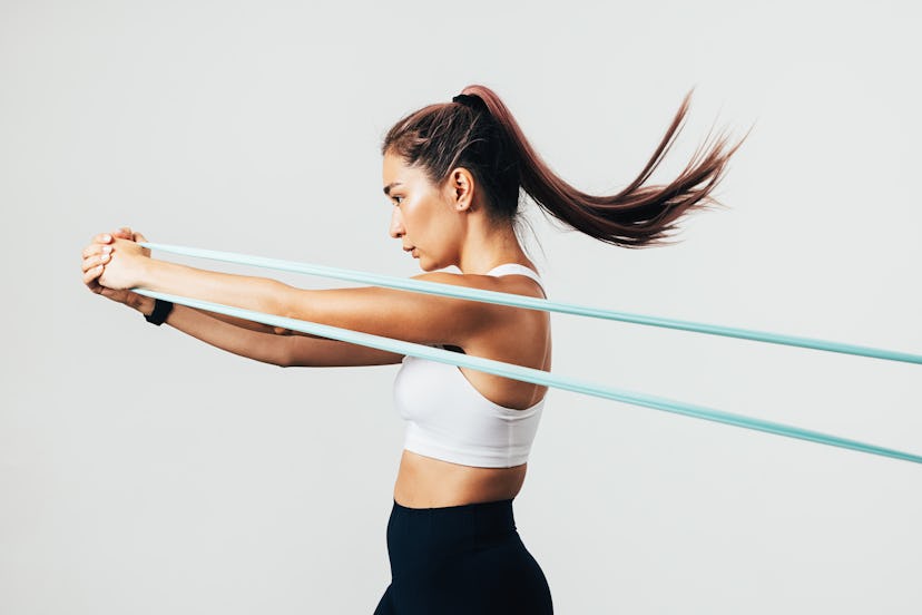 Try adding a resistance band to your ab workouts for deep core activation.