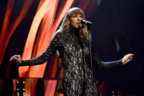 Taylor Swift performs during the 36th Annual Rock & Roll Hall Of Fame Induction Ceremony in October ...