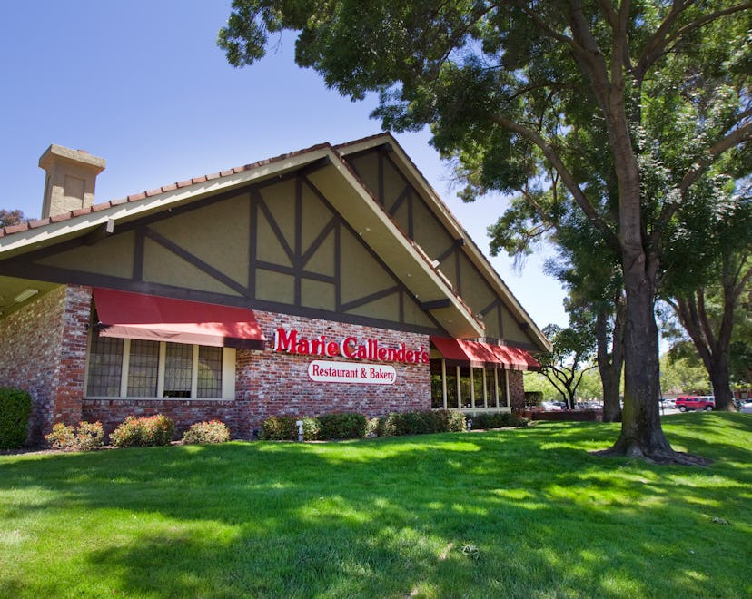 A Marie Callender's restaurant sits on a corner in Concord, California. The parent company of Marie ...