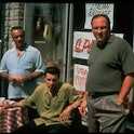 (L-R) Actors Tony Sirico, Steven Van Zandt and James Gandolfini in a publicity still for the HBO TV ...