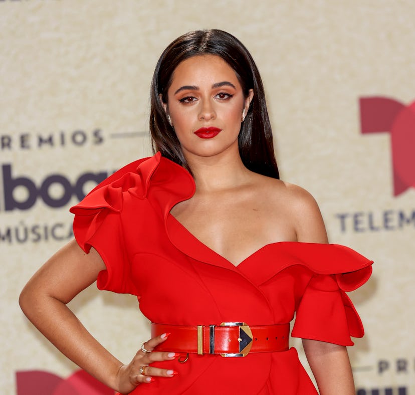 Camila Cabello unveiled her new neck tattoo on Instagram.