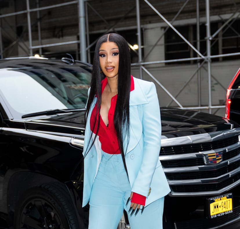 Cardi B fangirled while meeting Robert Pattinson.